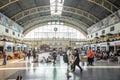 Thai express train in Bangkok station