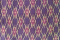 Thai fabric pattern as background. Royalty Free Stock Photo