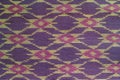 Thai fabric pattern as background. Royalty Free Stock Photo