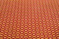 Thai fabric patterns Royalty Free Stock Photo