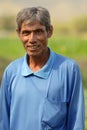Thai farmer portrait