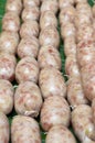 Thai ferment sour sausage Royalty Free Stock Photo