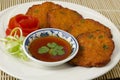 Thai fish cakes Royalty Free Stock Photo