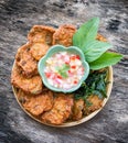 Thai fish cakes