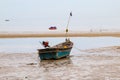 Thai fishing boat used as a vehicle for finding fish