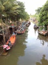 Thai fishing village