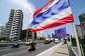 Thai flag in Bangkok