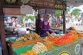 Thai Food available on Weekend market Royalty Free Stock Photo