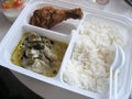 Thai food in a bento lunch box