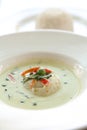 Thai food green fish curry Royalty Free Stock Photo