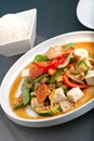 Thai Food and Jasmine Rice Royalty Free Stock Photo