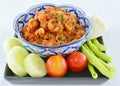 Thai food ,Nam Pik Aoung , chili sauce Royalty Free Stock Photo