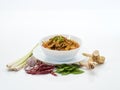 Thai food, Panang chicken curry Royalty Free Stock Photo
