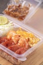 Asian rice box Royalty Free Stock Photo