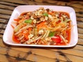 Thai food / somtum 04 Royalty Free Stock Photo