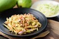 Thai food, Spicy green mango salad