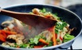 Thai food - Stir fry Royalty Free Stock Photo