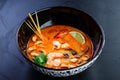 Thai Food Tom Yum Goong Royalty Free Stock Photo