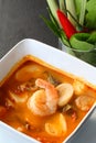 Thai Food - Tom Yum Kung. Royalty Free Stock Photo