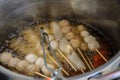 Thai Foods Fry Meatballs