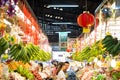 Thai fresh market on chinese New Year