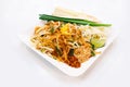 Thai Fried Noodles.Pad Thai