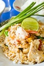 Thai fried rice Royalty Free Stock Photo