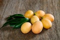 Thai Fruit, Marian plum Royalty Free Stock Photo