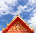 Thai Gable Royalty Free Stock Photo