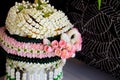 Thai garlands of Thai wedding ceremony Royalty Free Stock Photo