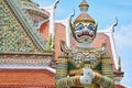 Thai Giant Temple Guardian of Wat Arun