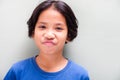 Thai Girl Express Smile Fade