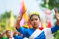 Thai girl tradition costume Royalty Free Stock Photo