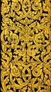 Thai golden painting art