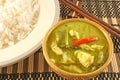 Thai Green Curry Royalty Free Stock Photo