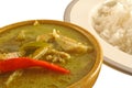 Thai Green Curry Royalty Free Stock Photo