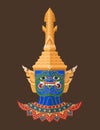 Thai Guardian Giant , Thai Art Royalty Free Stock Photo