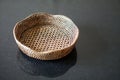 Thai handmade bamboo gift tray basket