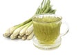 Thai herbal drinks, Lemon grass water Royalty Free Stock Photo