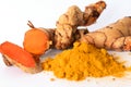 Thai herbal medicine from Tumeric roots.