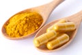 Thai herbal medicine from Tumeric roots.