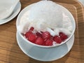 Thai ice dessert \