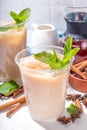 Thai Iced tea drink Royalty Free Stock Photo