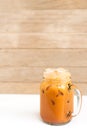 Thai iced tea Royalty Free Stock Photo