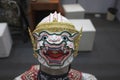 Thai Khon Mask or Thai traditional mask name is Hanuman