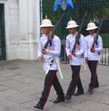 Thai King's guard of Honor, Grand Palace, Bangkok, Thailand