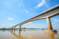 Thai-Lao friendship bridge Royalty Free Stock Photo
