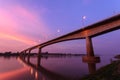 Thai-Lao friendship bridge Royalty Free Stock Photo