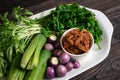 Thai Lemongrass chili paste Royalty Free Stock Photo