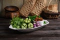 Thai Lemongrass chili paste Royalty Free Stock Photo